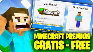 CONTI MINECRAFT GRATIS