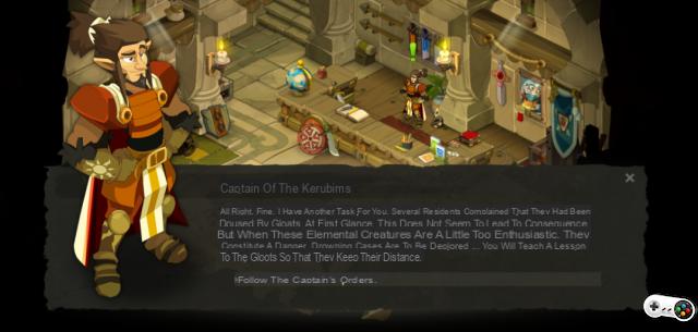 DOFUS: Golpes de espada en el agua