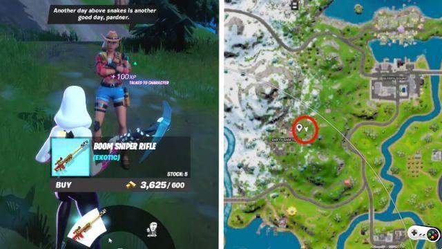 Dónde conseguir el Boom Sniper en Fortnite Capítulo 3 Temporada 4