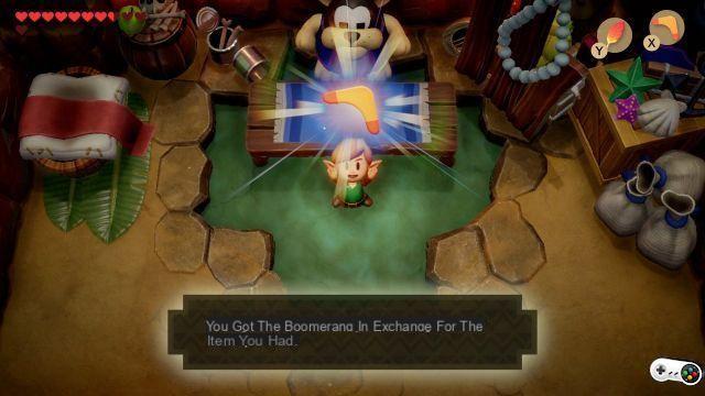 Comentar obtener el Boomerang en The Legend of Zelda: Link Awakening en Nintendo Switch