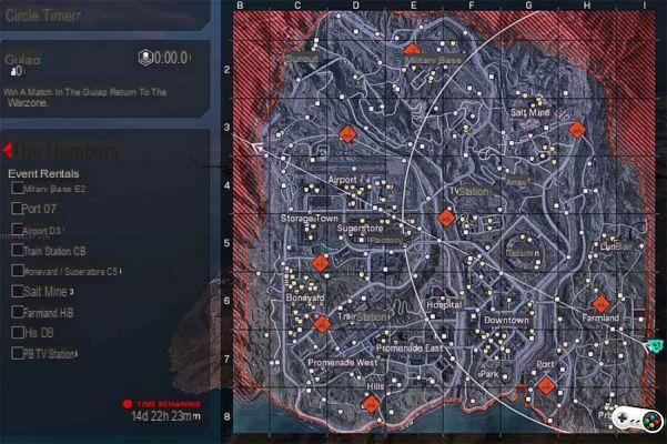 Ubicaciones de eventos de Numbers y cómo activarlo en Call of Duty: Warzone