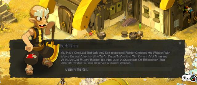 DOFUS: The choice of weapons
