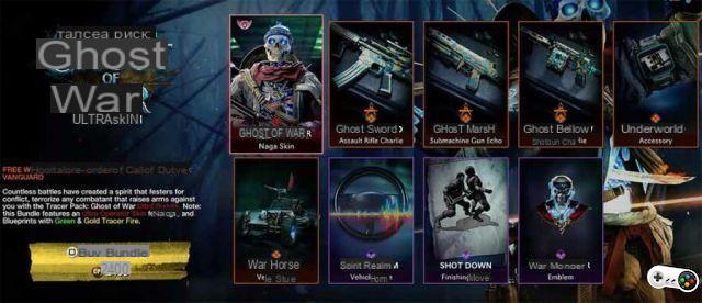 Como obter a skin Ghost of War Naga em Warzone