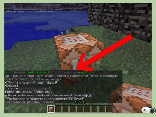 Cómo obtener un bloque de comando en Minecraft