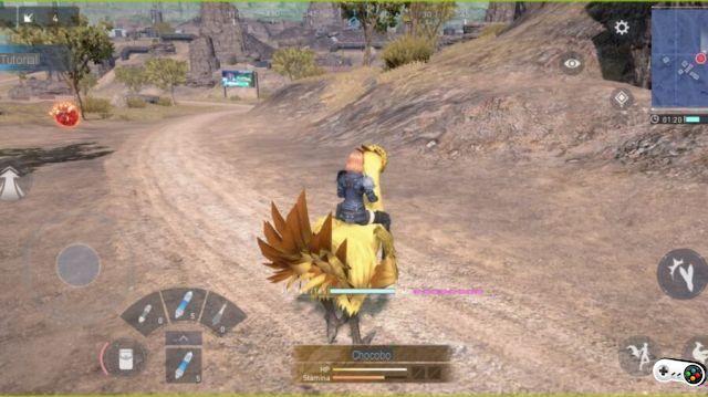 Cómo conseguir un chocobo en Final Fantasy VII: The First Soldier