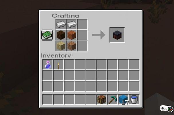 Cómo crear una mesa de herrería en la actualización Nether de Minecraft