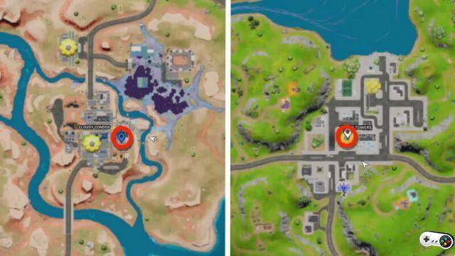 Fortnite Capítulo 3 Temporada 4: Dónde encontrar Cloud Condos y No Sweat Insurance