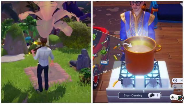 Cómo hacer ensalada de frutas en Disney Dreamlight Valley