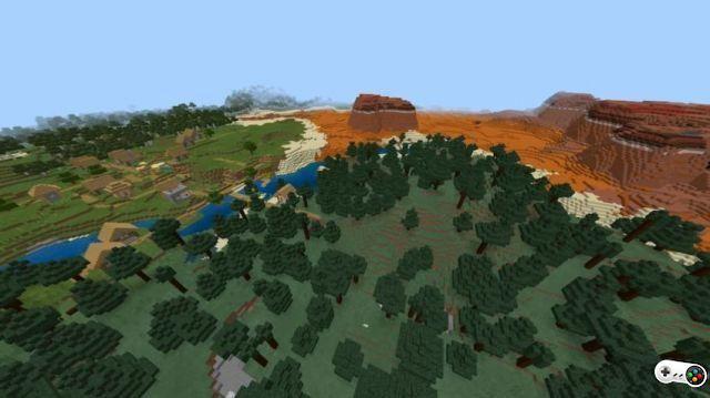 As 10 melhores sementes do Minecraft no PS4