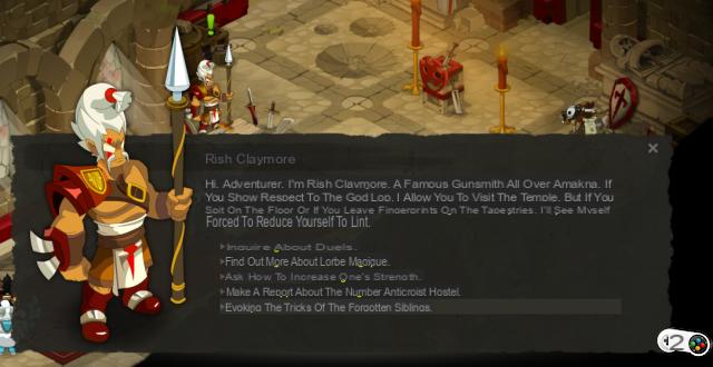 DOFUS: Wrath of the Gods - Guida alle missioni - Requisiti di accesso alla zona