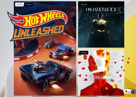 Los juegos de PlayStation Plus de octubre incluyen Injustice 2, Superhot y Hot Wheels Unleashed